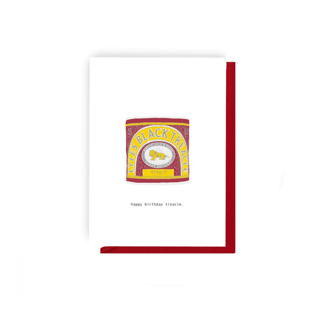Treacle Birthday - Illustrated Birthday Card 