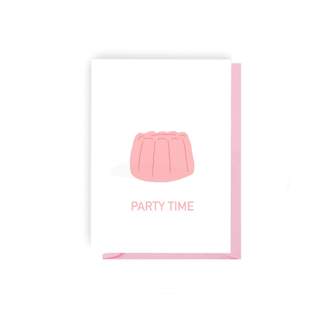 Jelly Party - Illustrated Birthday Card   