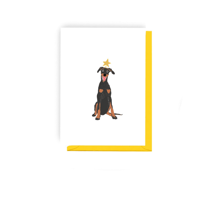 Christmas Olive - Illustrated Christmas Card  